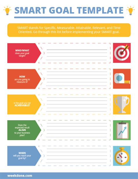 smart card templates free|FREE Printable SMART Goals Template PDF or Word .